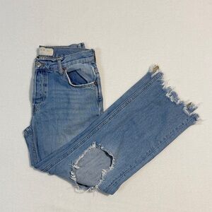 We The Free Size 26 Wide Leg Jeans